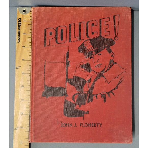 Vintage Police! Book John J. Floherty 1936 Hardcover Country Life Press - Picture 10 of 16